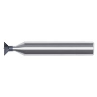 Solid Carbide Dovetail Cutter, 1 (1.0000) Diameter 45° Angle Per Side