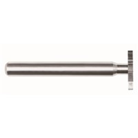 Carbide Head/High Speed Steel Shank Key Cutter, 1-1/4 (1.2500) Diameter .3750 Width
