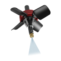 Coolant Flush Chip Fan, 3/4 Shank - RTF63CF